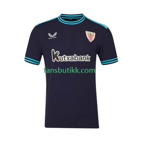 Fotballdrakt Athletic Bilbao Bortetrøye 2025-2026 Kortermet